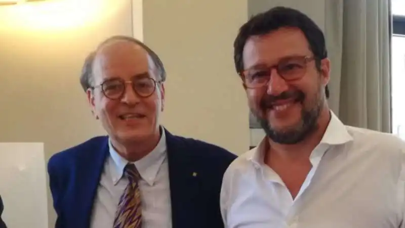 antonino minicuci e matteo salvini