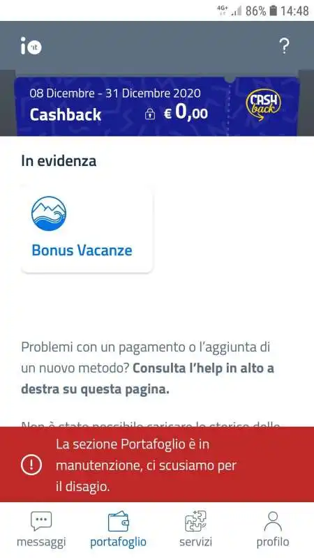 app io non funziona  2