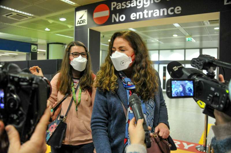 arrivi a fiumicino da londra