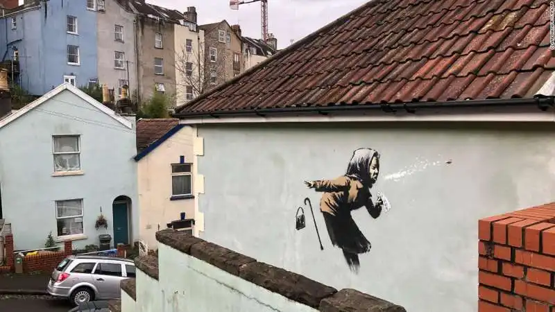 banksy achoo  – bristol 