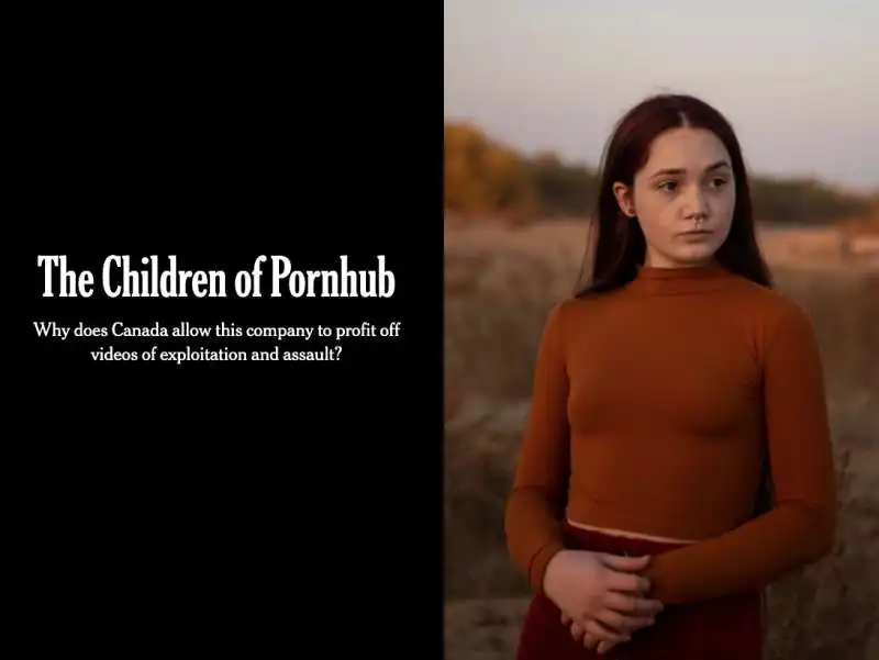 children of pornhub   inchiesta del new york times