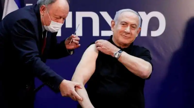 coronavirus   benjamin netanyahu si fa vaccinare 2