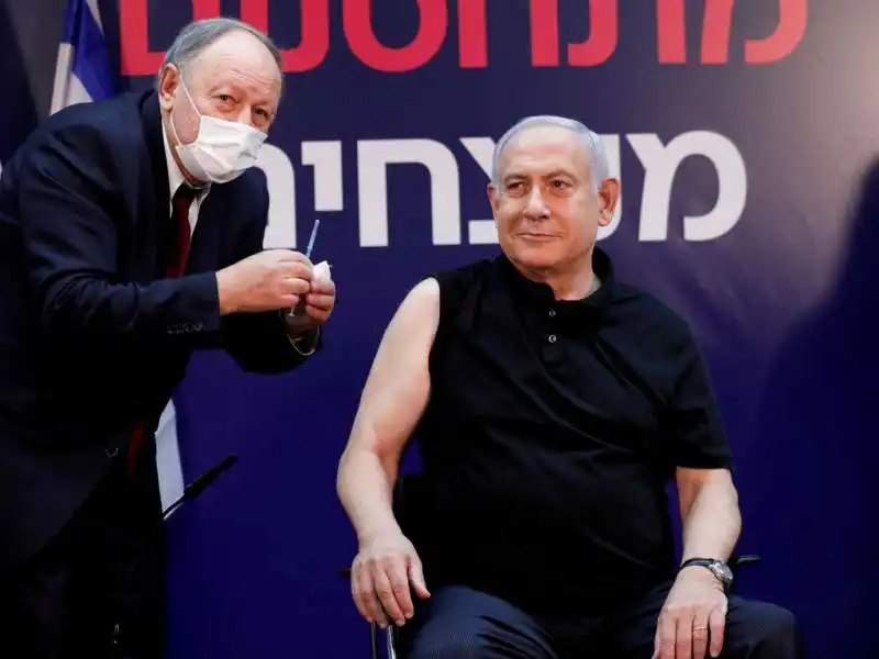 coronavirus   benjamin netanyahu si fa vaccinare 3