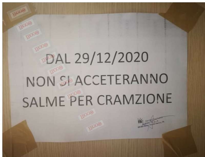 cremazione salme cartello