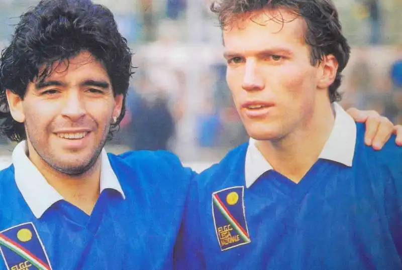 diego armando maradona lothar matthaus 