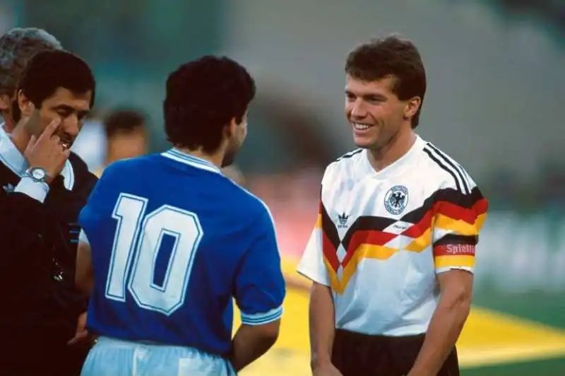 diego armando maradona lothar matthaus