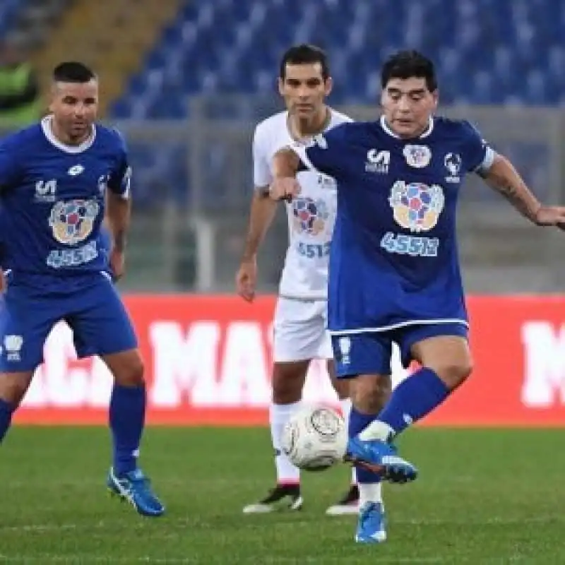 diego armando maradona partita della pace 