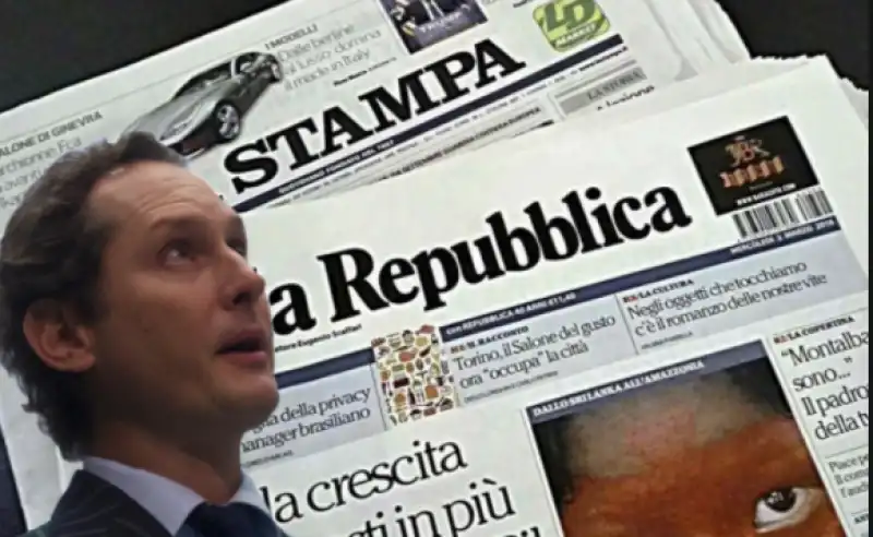 elkann la repubblica