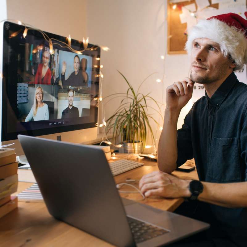 festa aziendale in videoconferenza