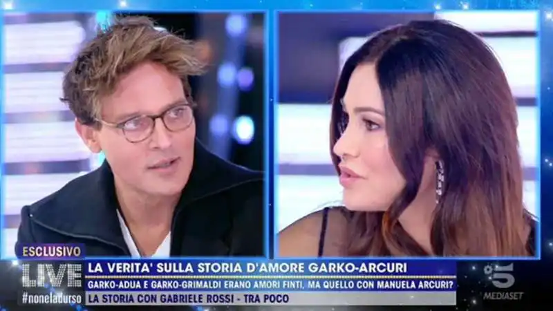 gabriel garko   manuela arcuri 