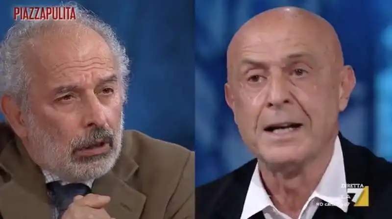 gad lerner vs marco minniti a piazzapulita 1