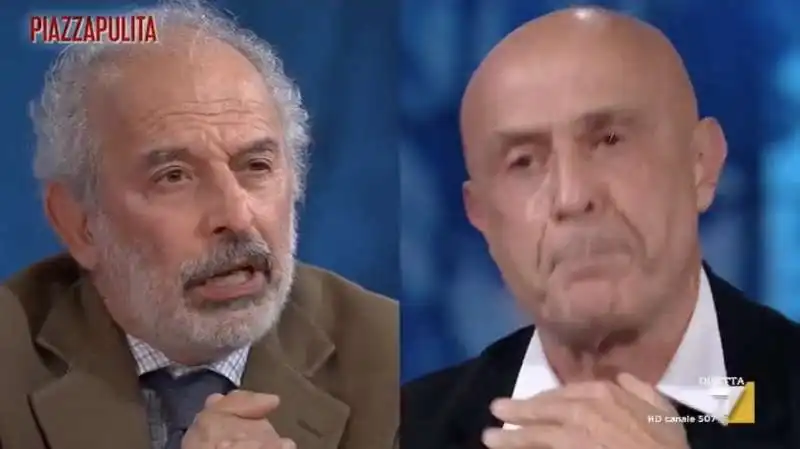 gad lerner vs marco minniti a piazzapulita 4