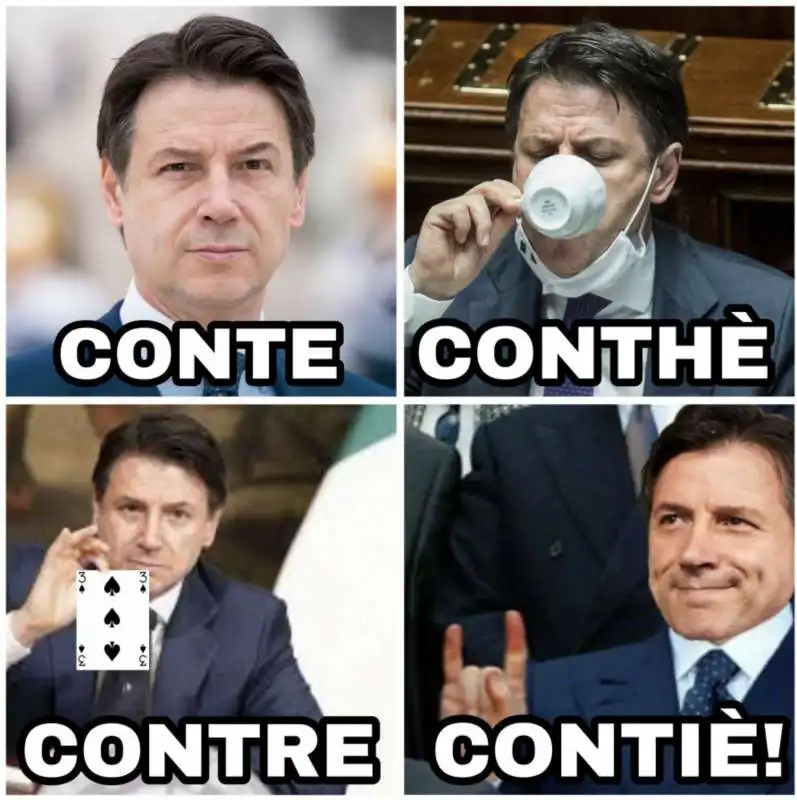 GIUSEPPE CONTE MEME