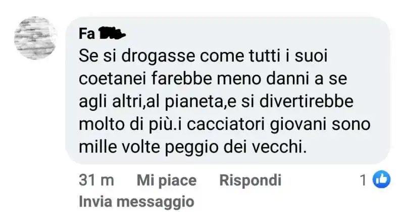 insulti sessisti sotto il post di sergio berlato 29