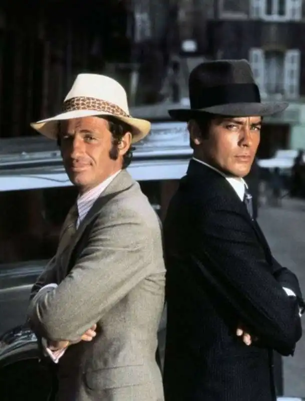 jean paul belmondo alain delon   borsalino 