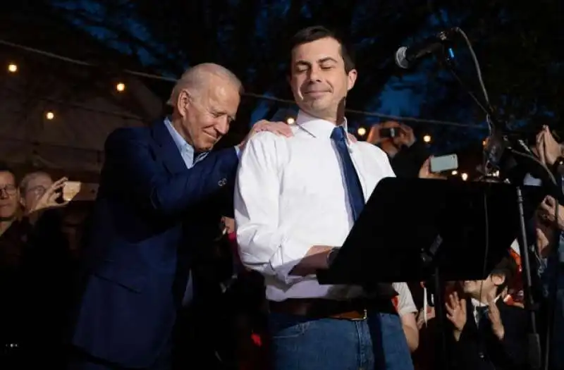 JOE BIDEN  PETE BUTTIGIEG