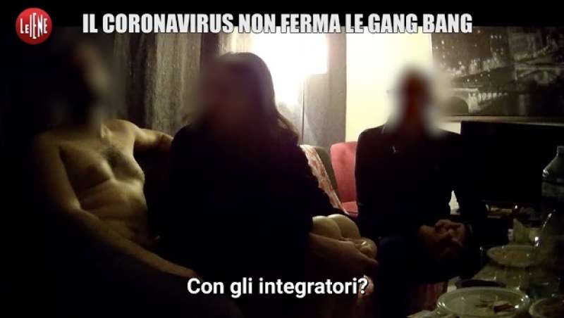 le gang bang durante la pandemia servizio le iene 15