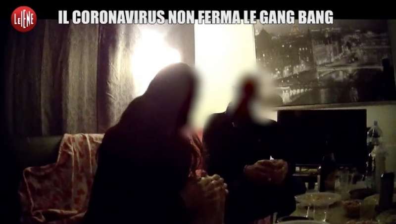 le gang bang durante la pandemia servizio le iene 3