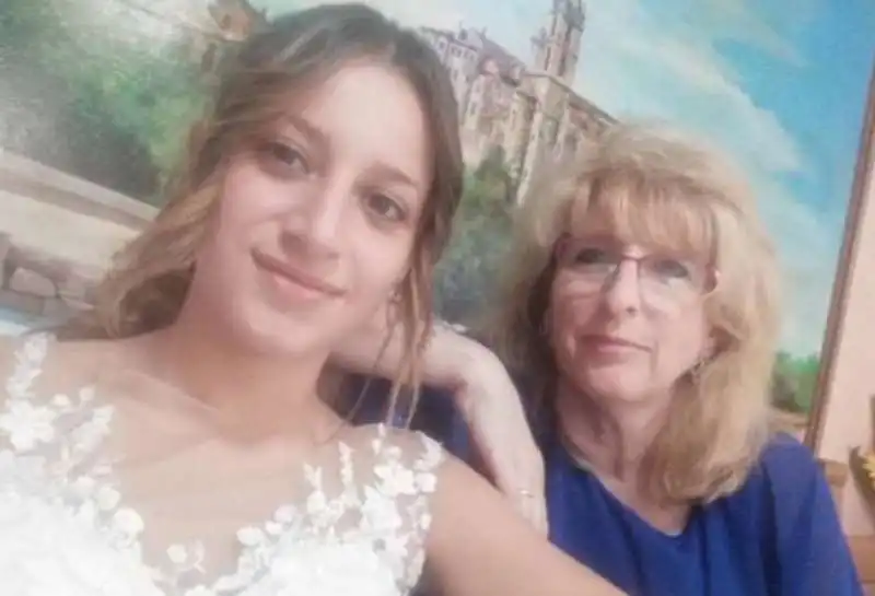 lucia cosimi e la madre