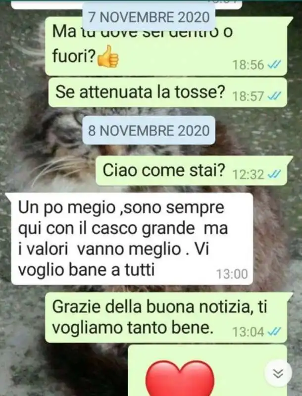 lucia cosimi e le chat con la madre 2