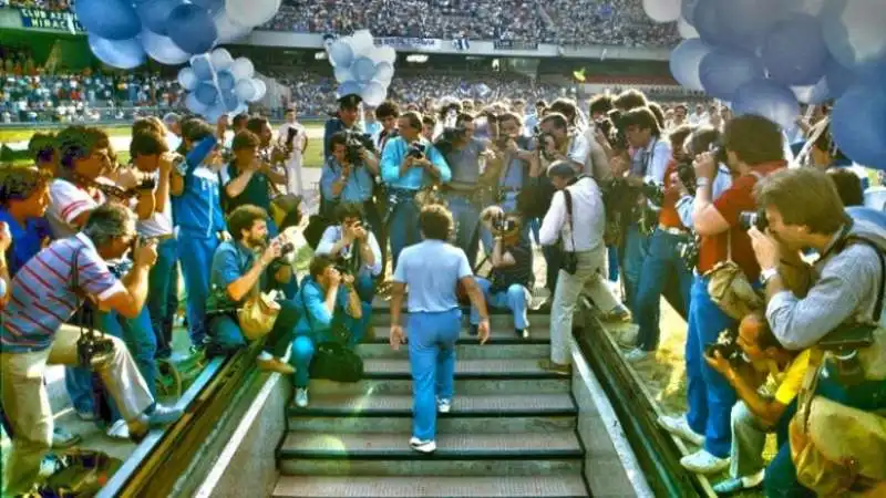 MARADONA AL SAN PAOLO 