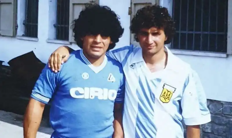 maradona con gennaro montuori 