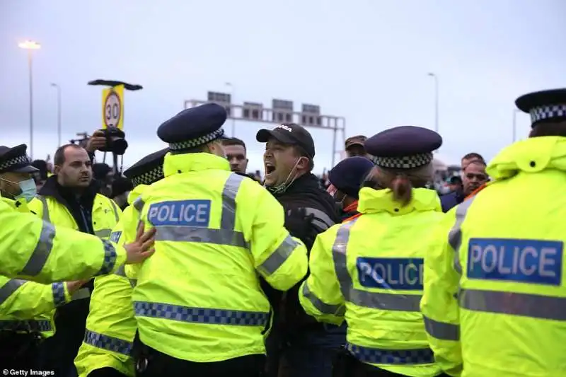 proteste camionisti a dover 10