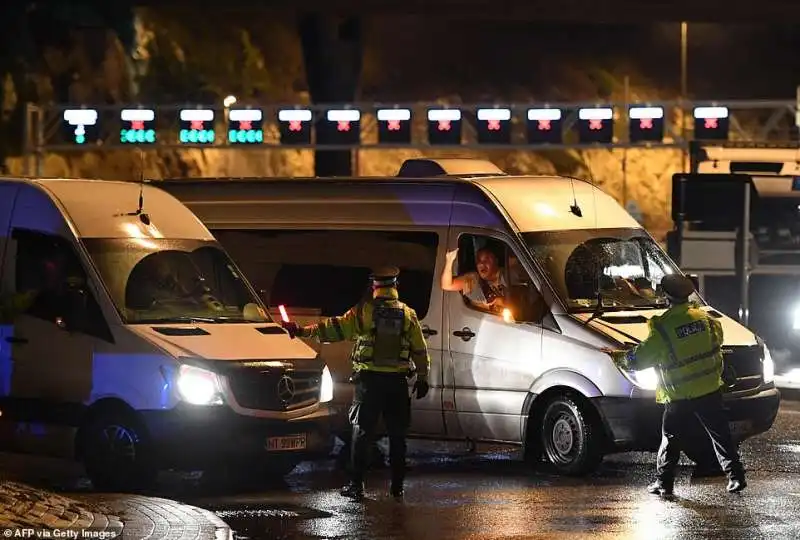 proteste camionisti a dover 25