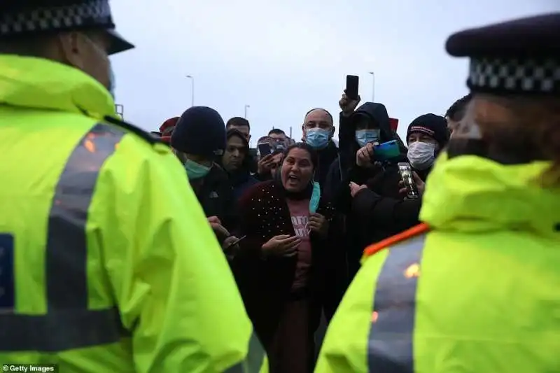 proteste camionisti a dover 9