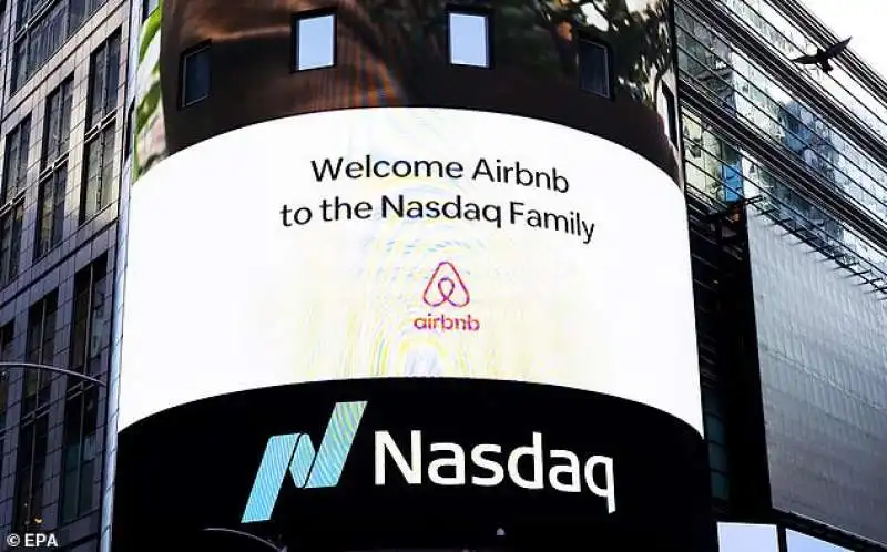 quotazione airbnb nasdaq 