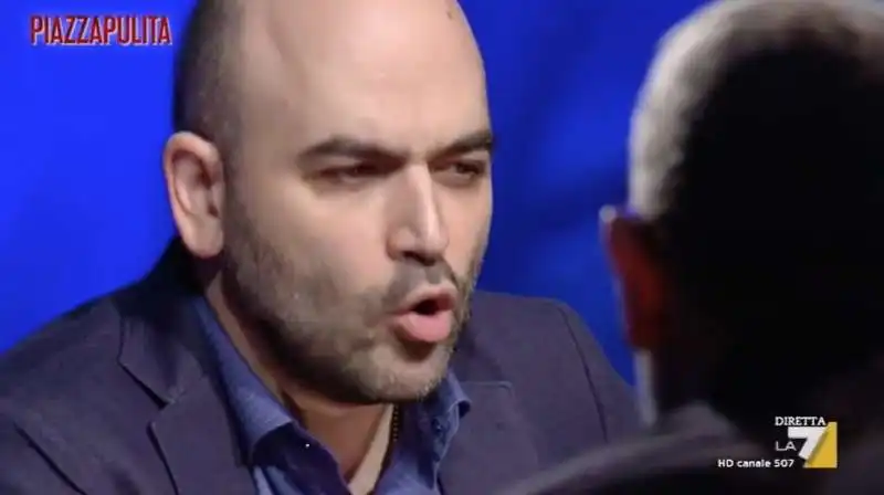 roberto saviano a piazzapulita