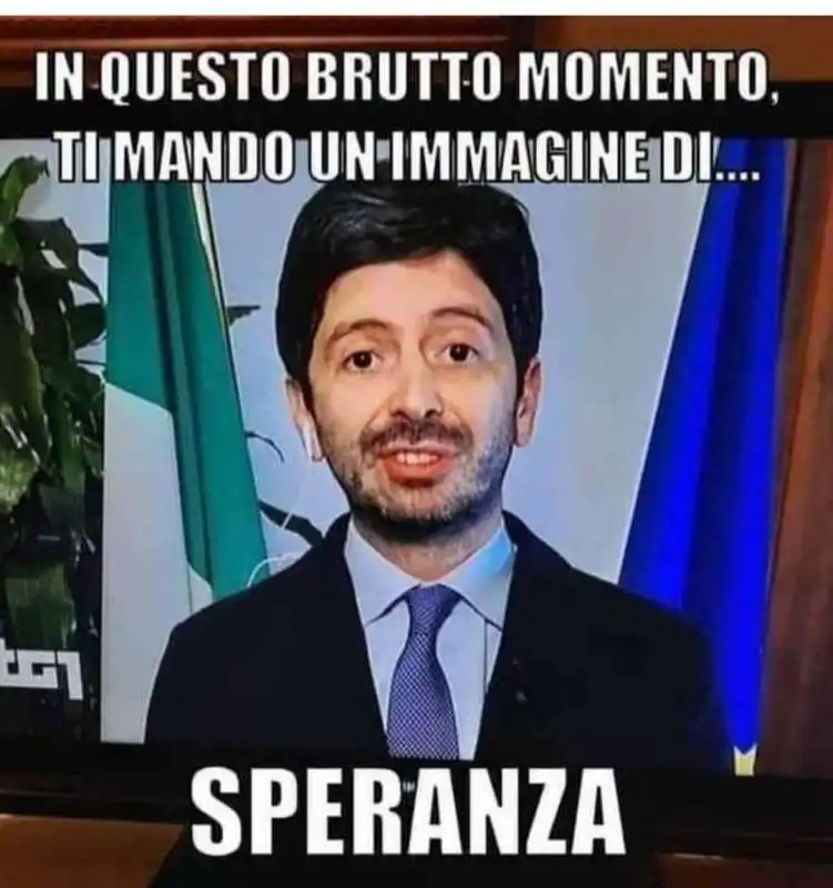 roberto speranza meme 