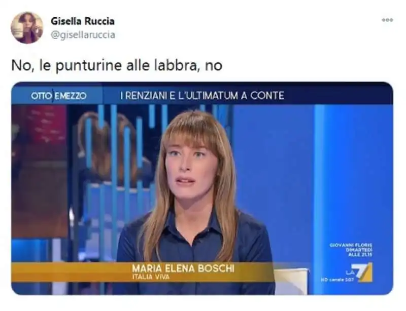 scazzo tra maria elena boschi e lilli gruber