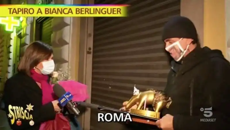 tapiro d'oro a bianca berlinguer 