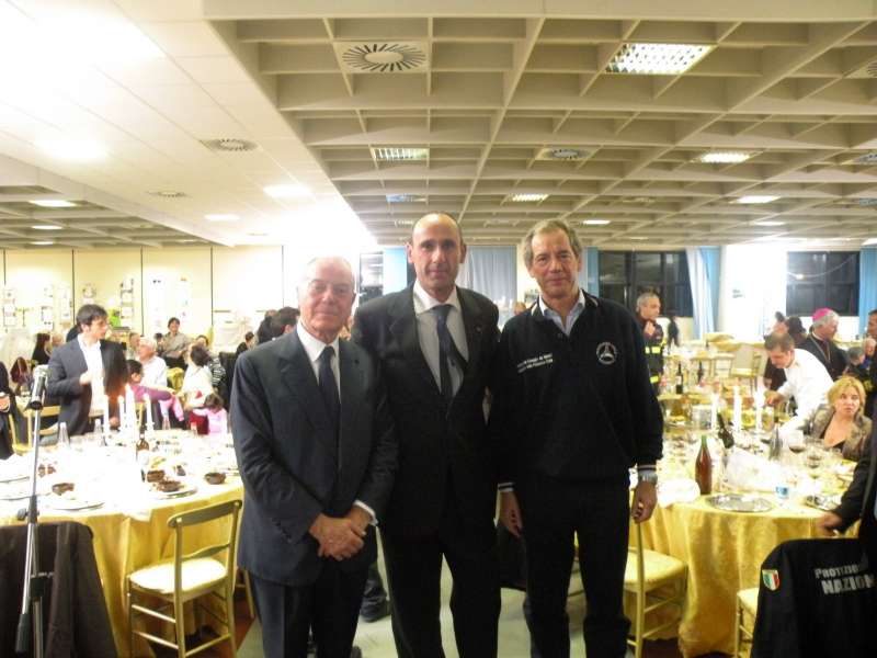 valter tozzi con gianni letta e guido bertolaso