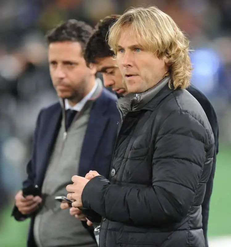 agnelli paratici nedved  foto mezzelani gmt 256