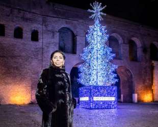 albero di natale a largo fellini paola mainetti