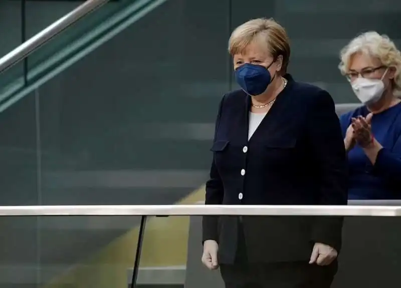 angela merkel al bundestag 