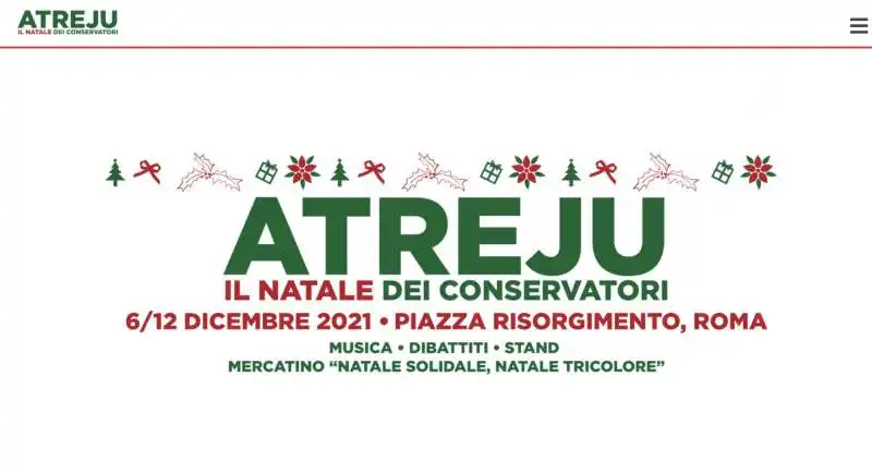 ATREJU 2021 - IL NATALE DEI CONSERVATORI 