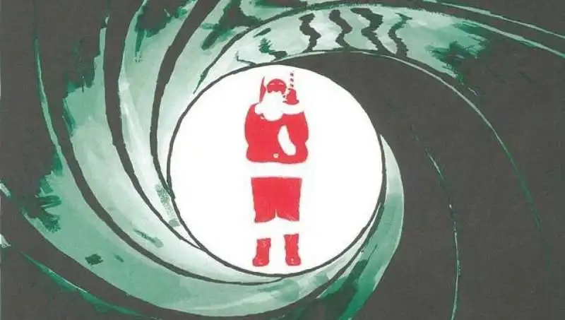 babbo natale james bond richard moore