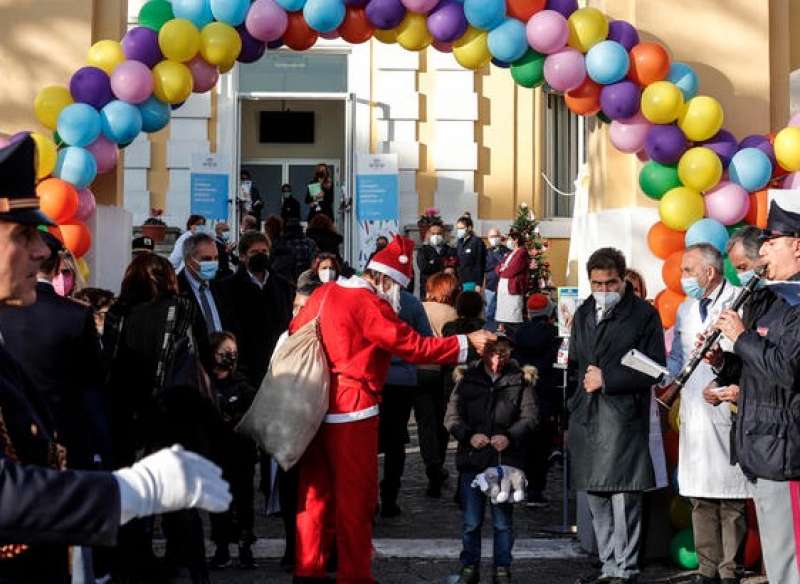 bimbi vaccinati allo spallanzani 1