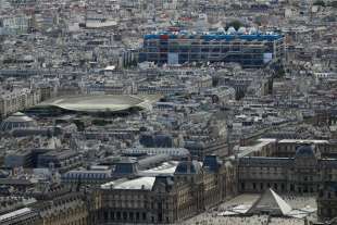 centre pompidou dall alto