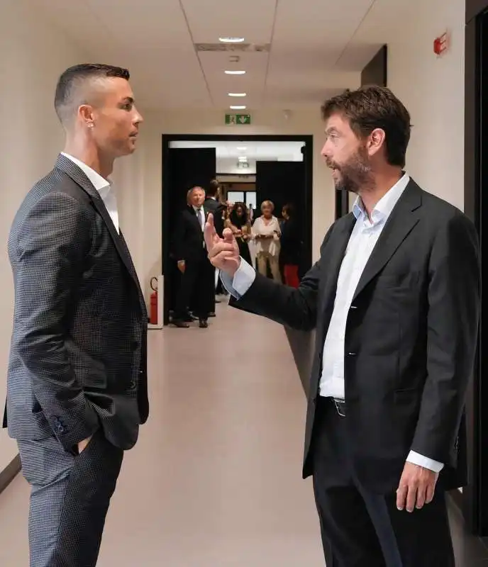 cristiano ronaldo e andrea agnelli 1