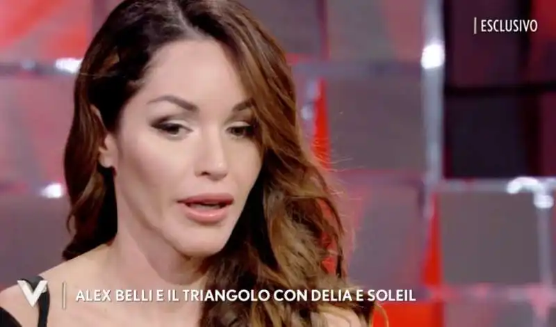 delia duran e alex belli a verissimo 4