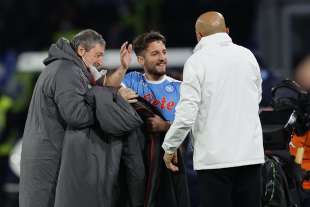 dries mertens con luciano spalletti 1