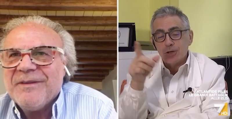 fabrizio pregliasco e jerry cala' intonano sisisivax 9