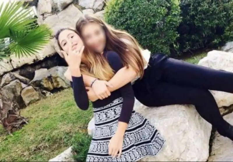 Francesca Romana D’Elia con una sua amica