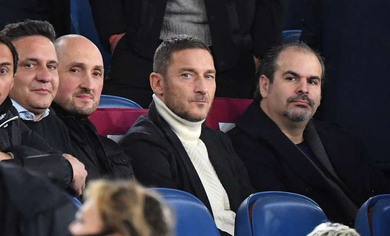 francesco totti torna allo stadio foto mezzelani gmt 290