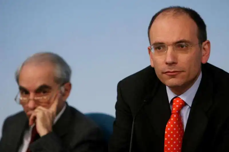 Giuliano Amato Enrico Letta