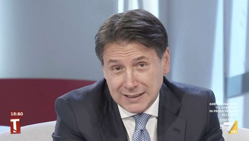 giuseppe conte a tagada 4